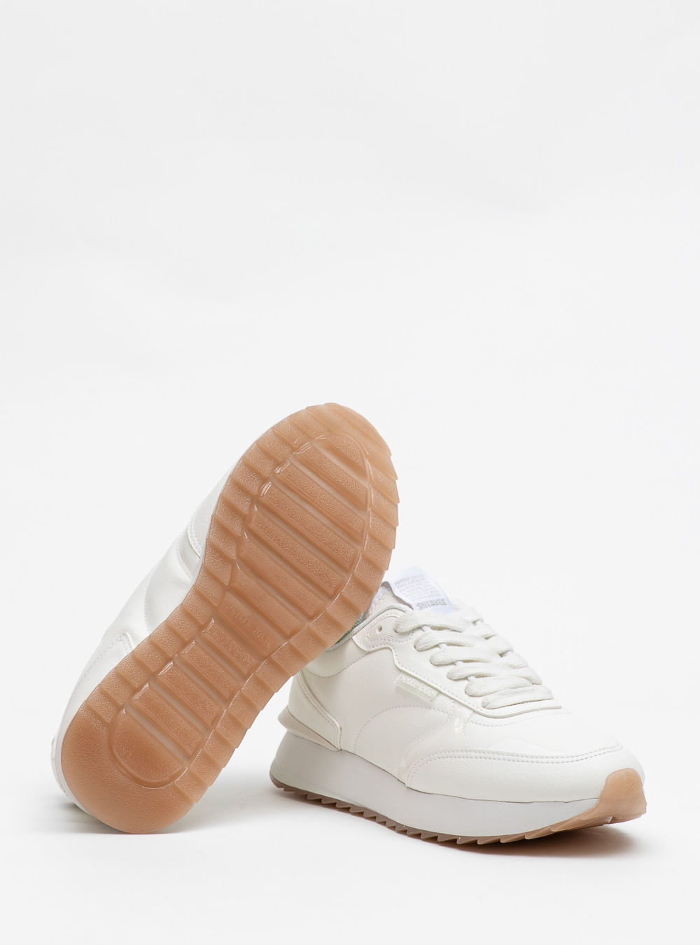 Tênis Petite Jolie Retro Running White PJ7541