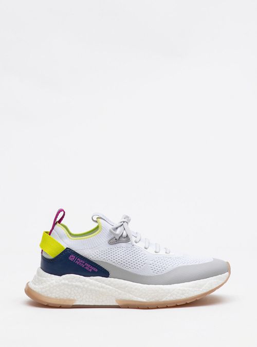 Tênis Petite Jolie Puff Sneaker Branco/Avela Light PJ7130II