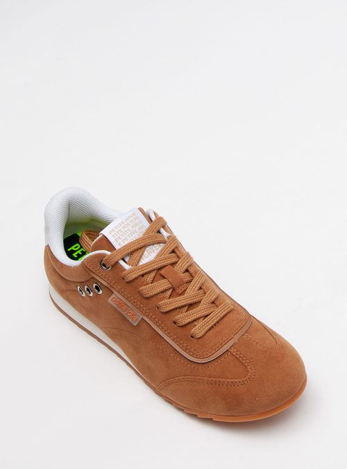 Tênis Petite Jolie Flat Sneaker Doce De Leite PJ7546