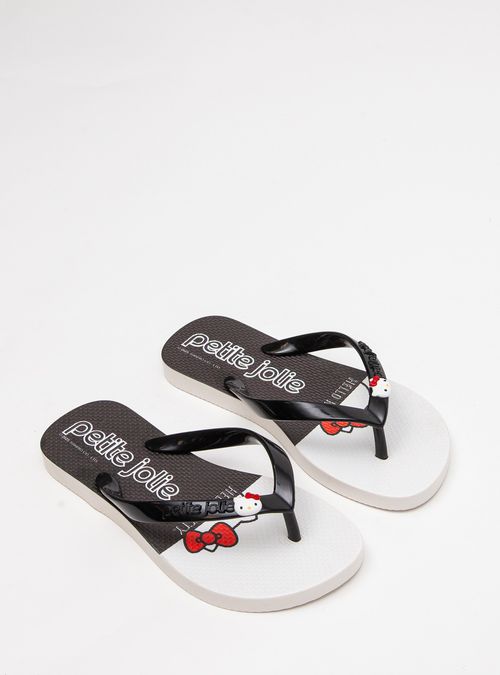 Chinelo Infantil Fresh In Preto/Hello Kitty 10 PJ7206INHK