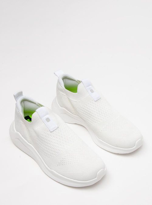 Tênis Petite Jolie Hype Branco/Sola Branco PJ5517II