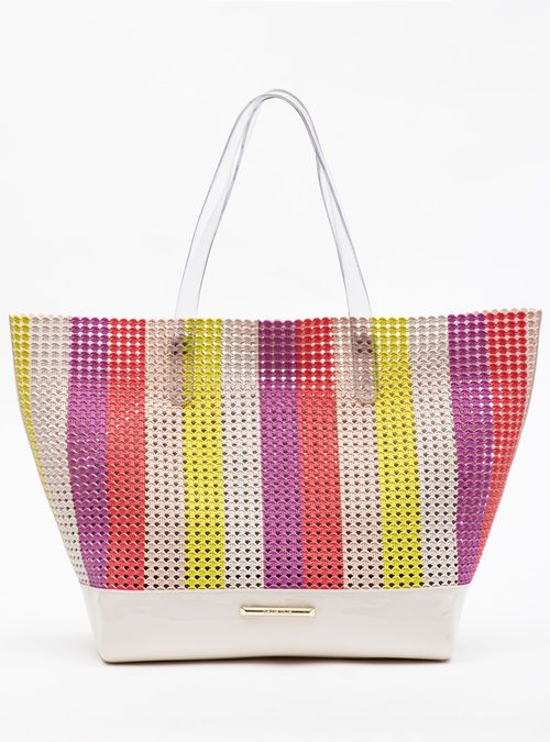 Bolsa Petite Jolie Ibiza White/Translúcido PJ11286