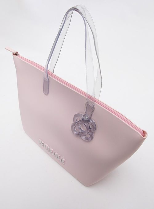 Bolsa Petite Jolie Beach Pink Gelato/Translúcido PJ11287