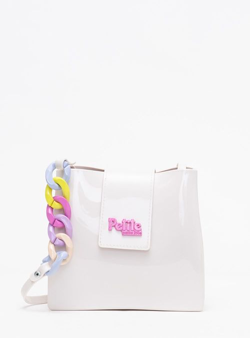 Bolsa Infantil Petite Jolie Loop In White PJ10904IN