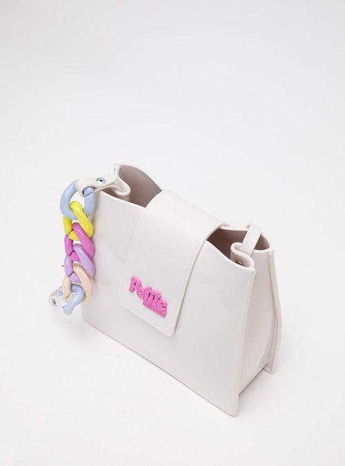 Bolsa Infantil Petite Jolie Loop In White PJ10904IN