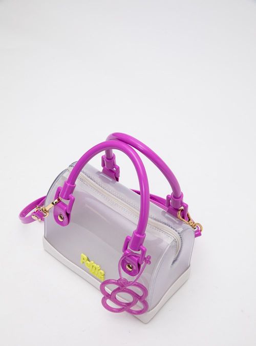 Bolsa Petite Jolie Mini Bloom In Translúcido/Uva PJ11156IN