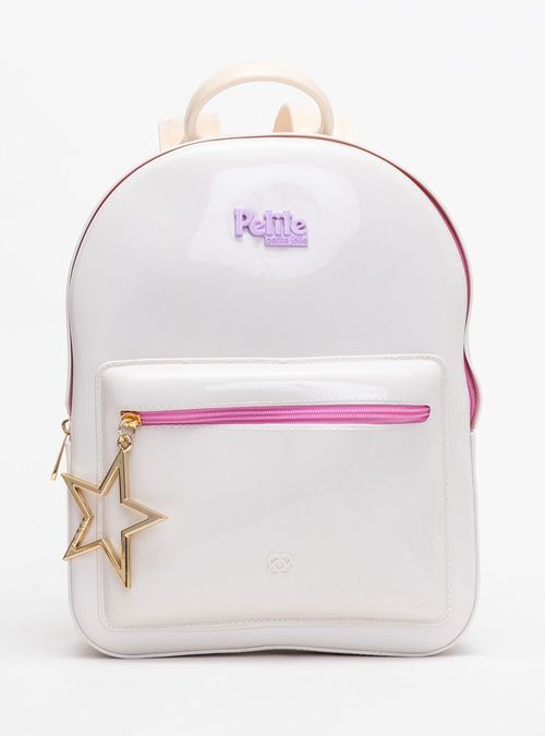 Mochila Petite Jolie Lizzy White/Vanilla PJ11300IN