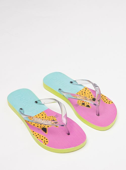 Chinelo Petite Jolie Fresh Translúcido/Pet Lovers 11 PJ6969