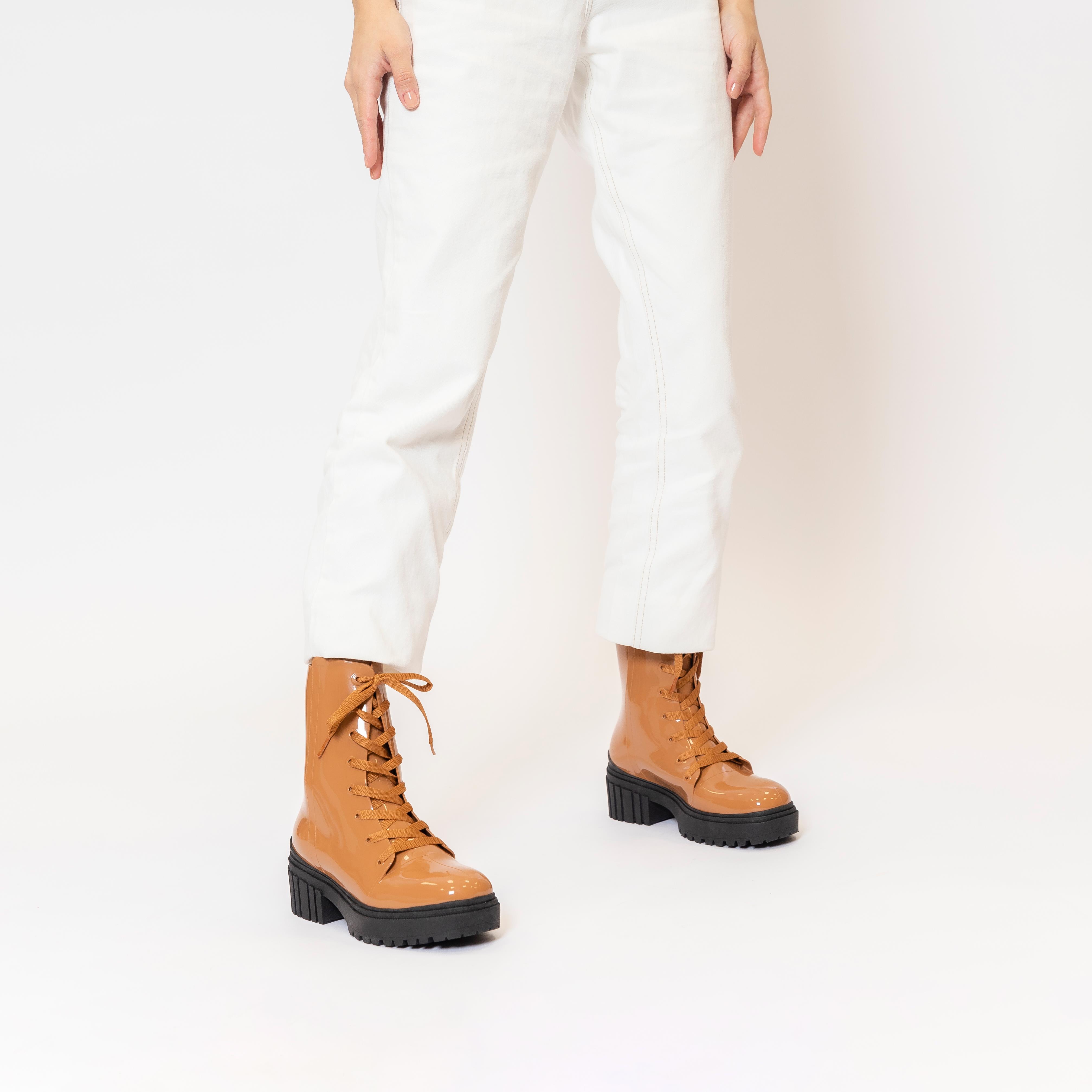 Bota Petite Jolie Strokes Ambar/Preto - PJ5604