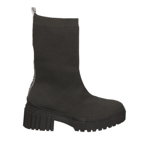 Bota Petite Jolie Knit Boot Preto/Sola Preto - PJ6735