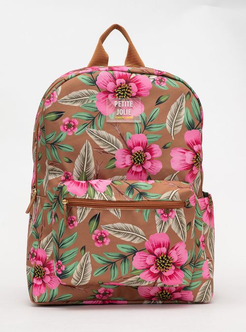 Mochila Petite Jolie Teen Floral 16 PJ11055II
