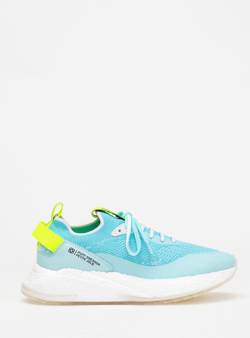 Tênis Petite Jolie Puff Sneaker Bubble Blue PJ7130II