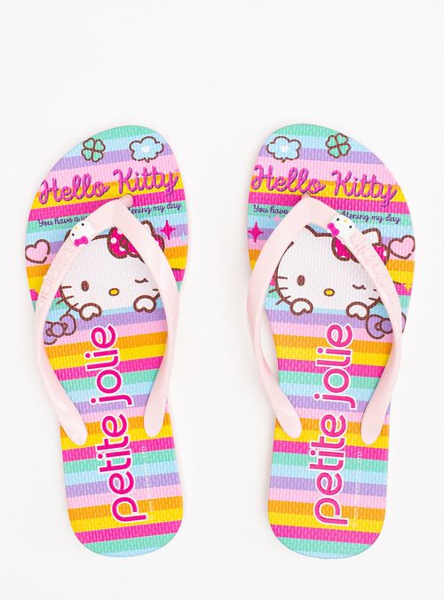 Chinelo Petite Jolie Pink Gelato/Hello Kitty 15 PJ7206HK