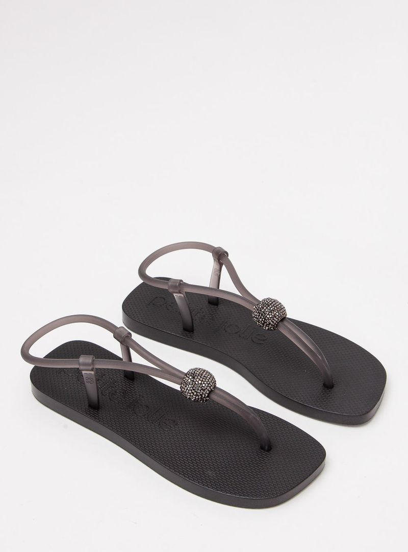 Sandália Petite Jolie Refresh Sandal Preto PJ7676