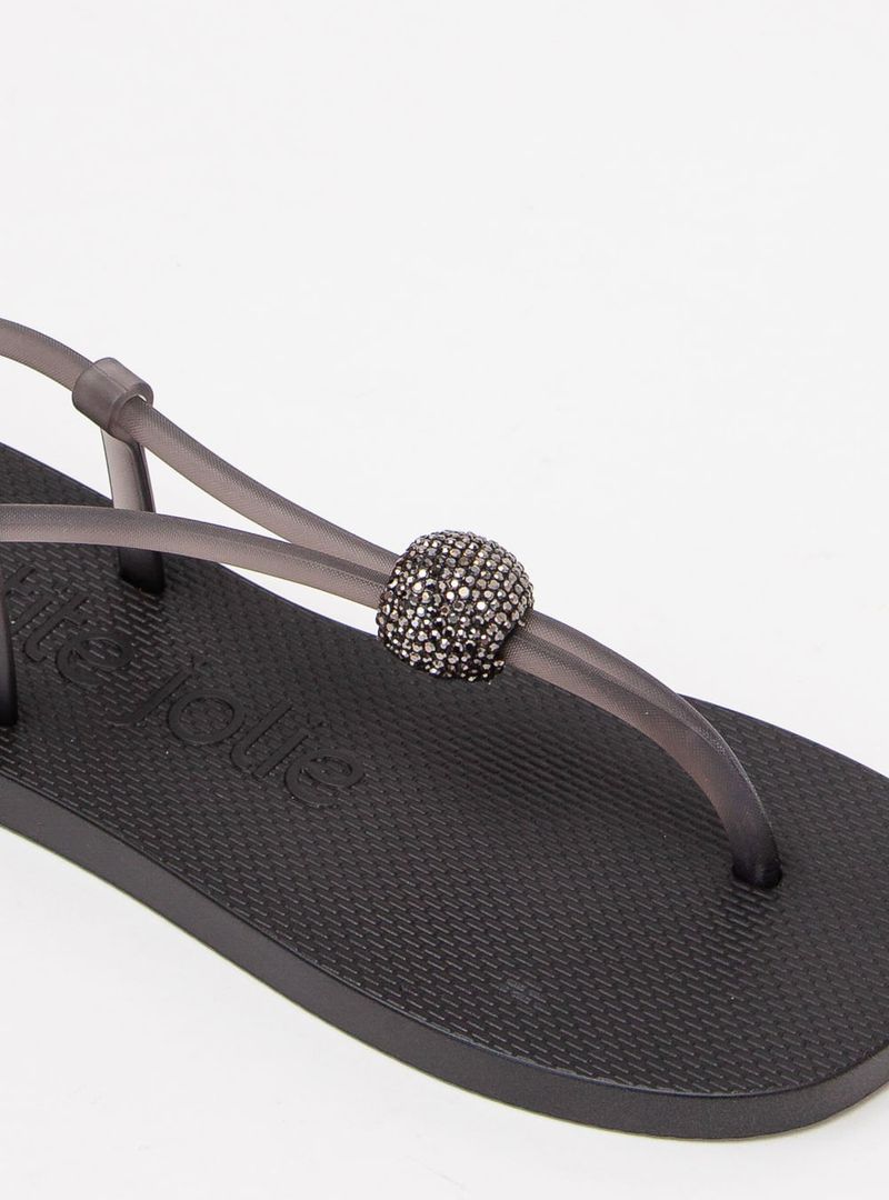 Sandália Petite Jolie Refresh Sandal Preto PJ7676