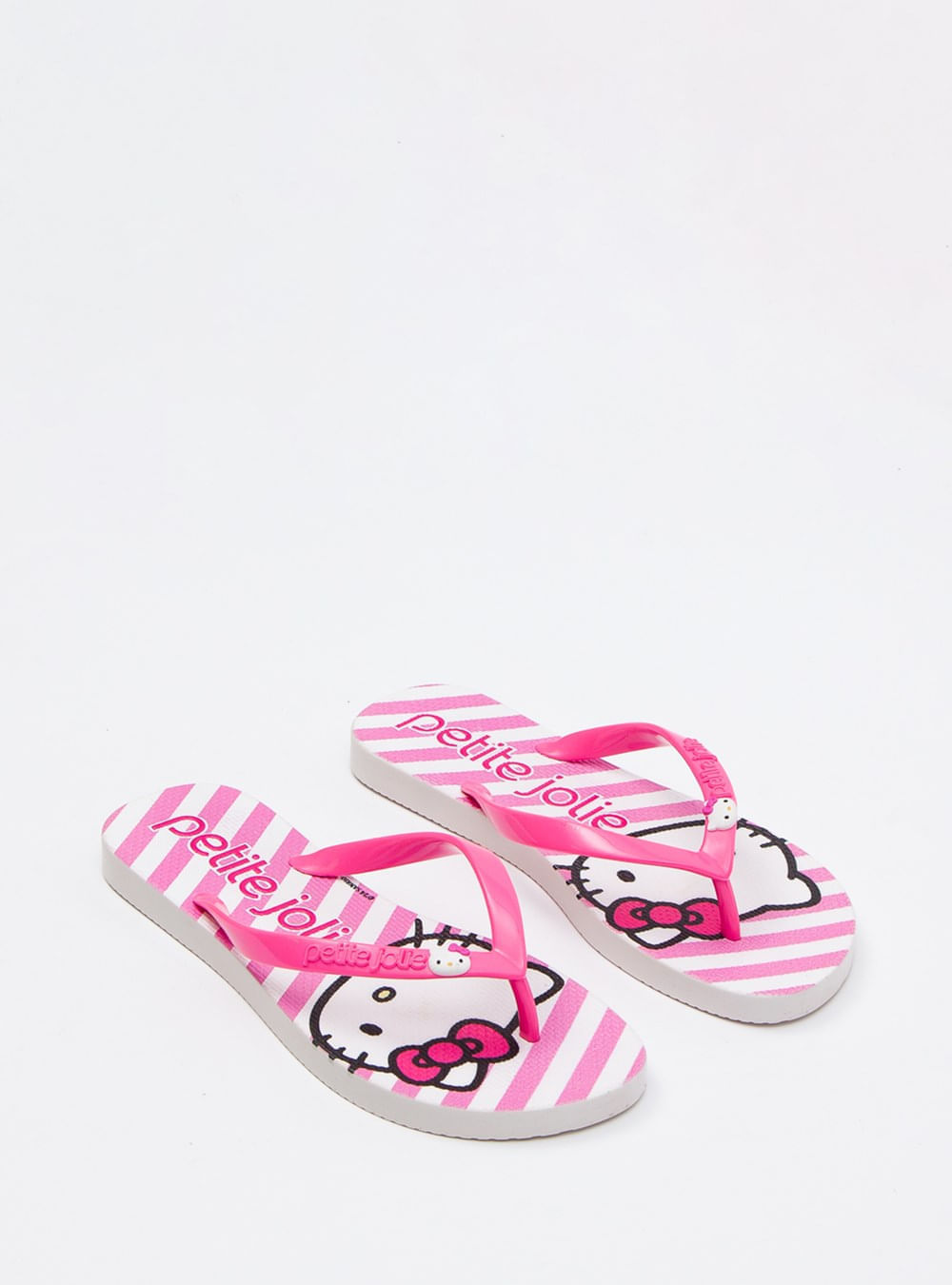 Chinelo Sweet Pink/Branco/Hello Kitty I PJ7206HK