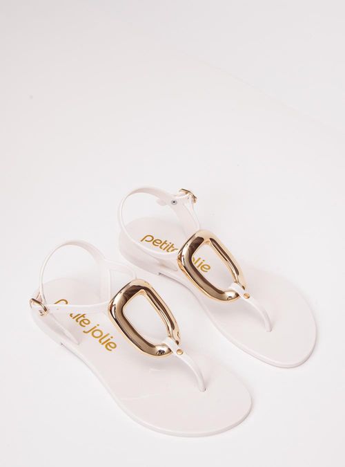 Sandália Petite Jolie Noah II White PJ7683