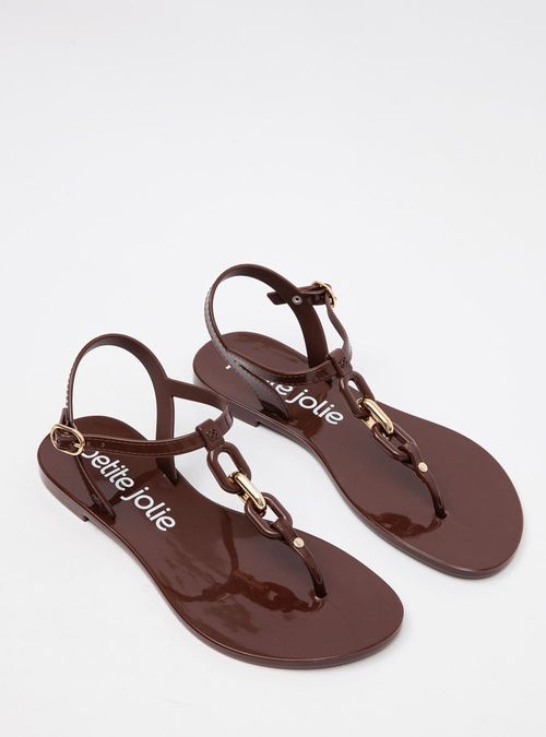 Sandália Petite Jolie Noah II Brown PJ7526