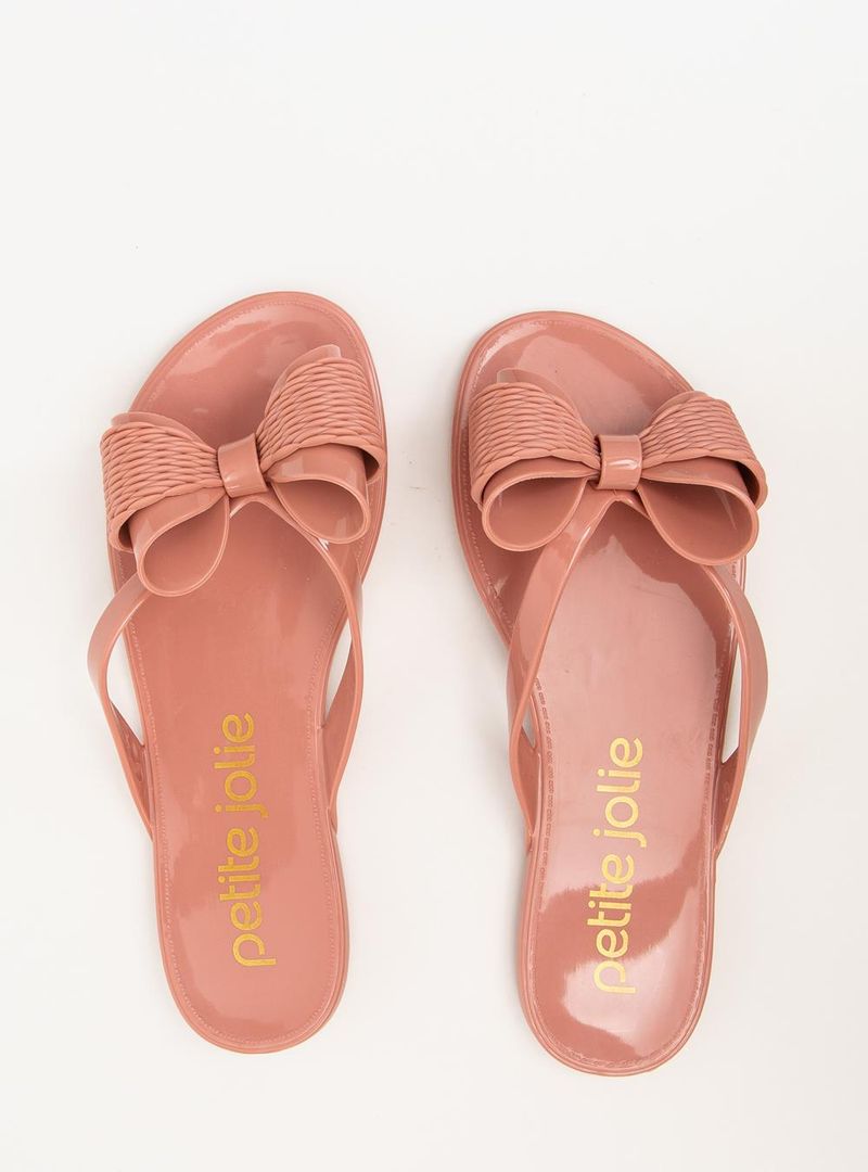 Chinelo Petite Jolie Lucky Rosa Antigo PJ6304