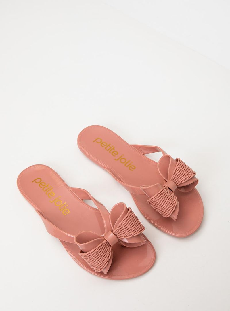 Chinelo Petite Jolie Lucky Rosa Antigo PJ6304