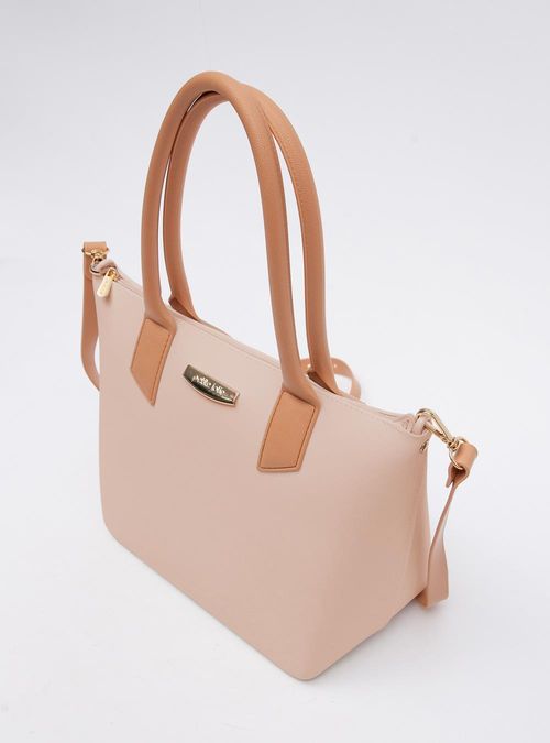 Bolsa Petite Jolie Shopping Cream/Doce De Leite PJ11274