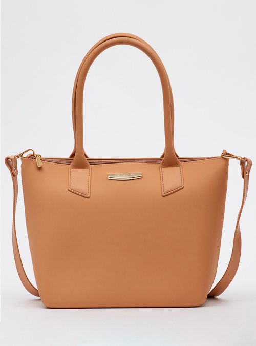 Bolsa Petite Jolie Shopping Doce De Leite PJ11274