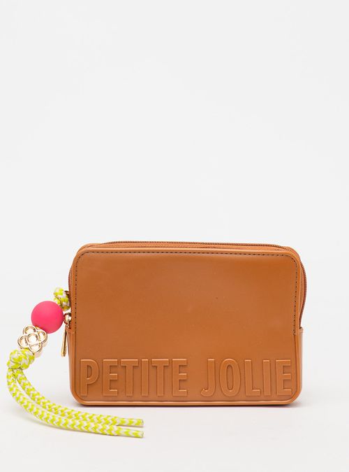 Carteira Petite Jolie Push Doce De Leite PJ20334