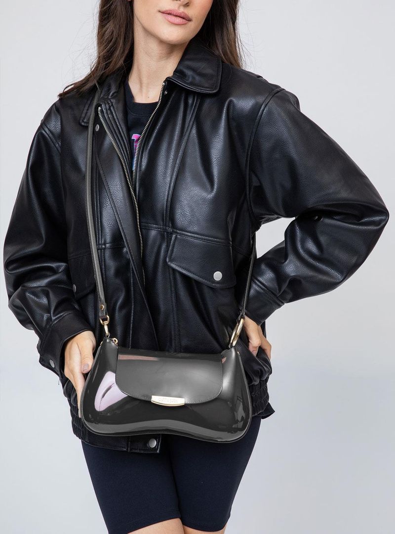 Bolsa Petite Jolie Elle Preto PJ11245