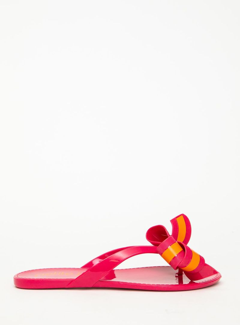 Chinelo Petite Jolie Lucky Pink/Laranja PJ5533