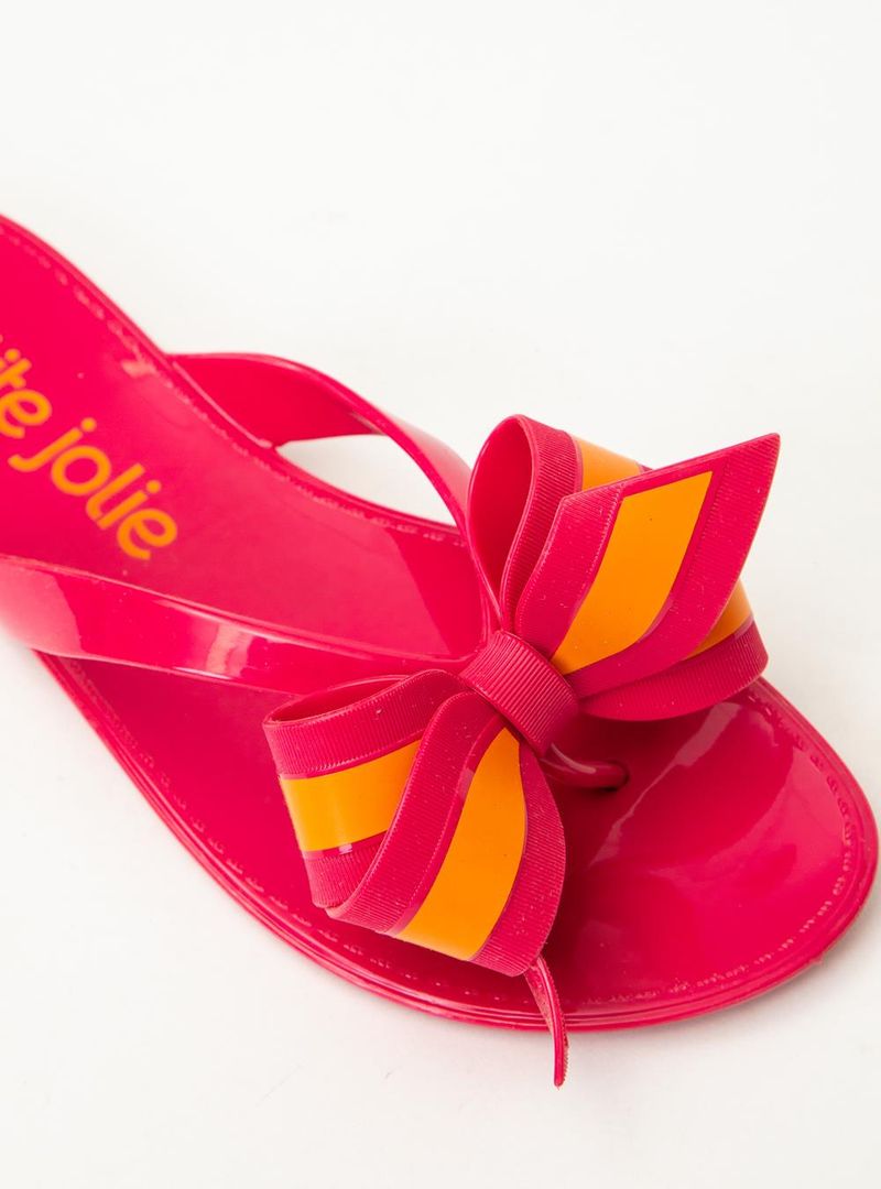 Chinelo Petite Jolie Lucky Pink/Laranja PJ5533
