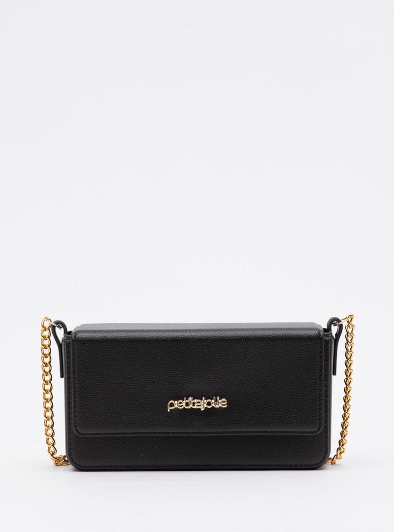 Bolsa Petite Jolie Slim Preto PJ11271