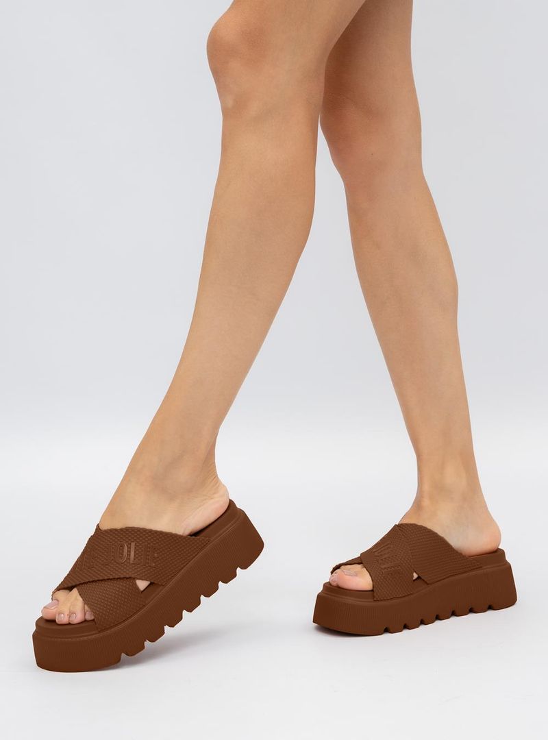 Tamanco Petite Jolie Smash Up Chocolate PJ7588