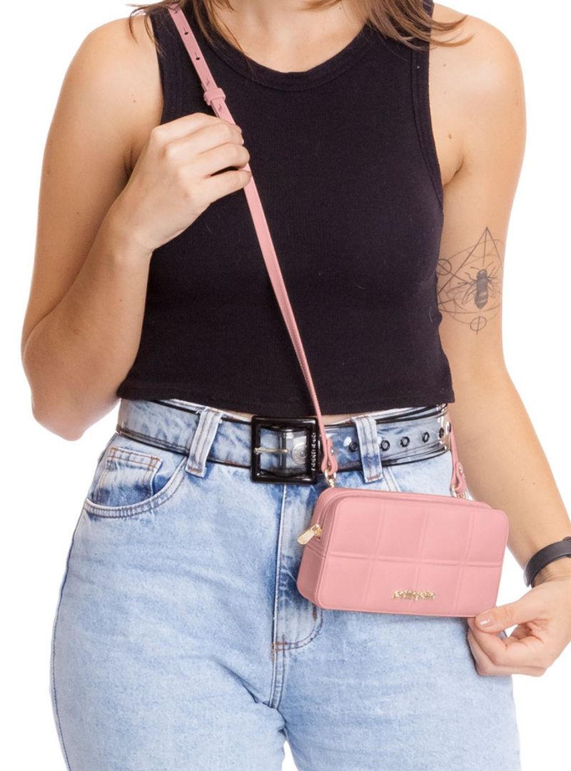 Bolsa Petite Jolie Jay Rosa Antigo PJ10409