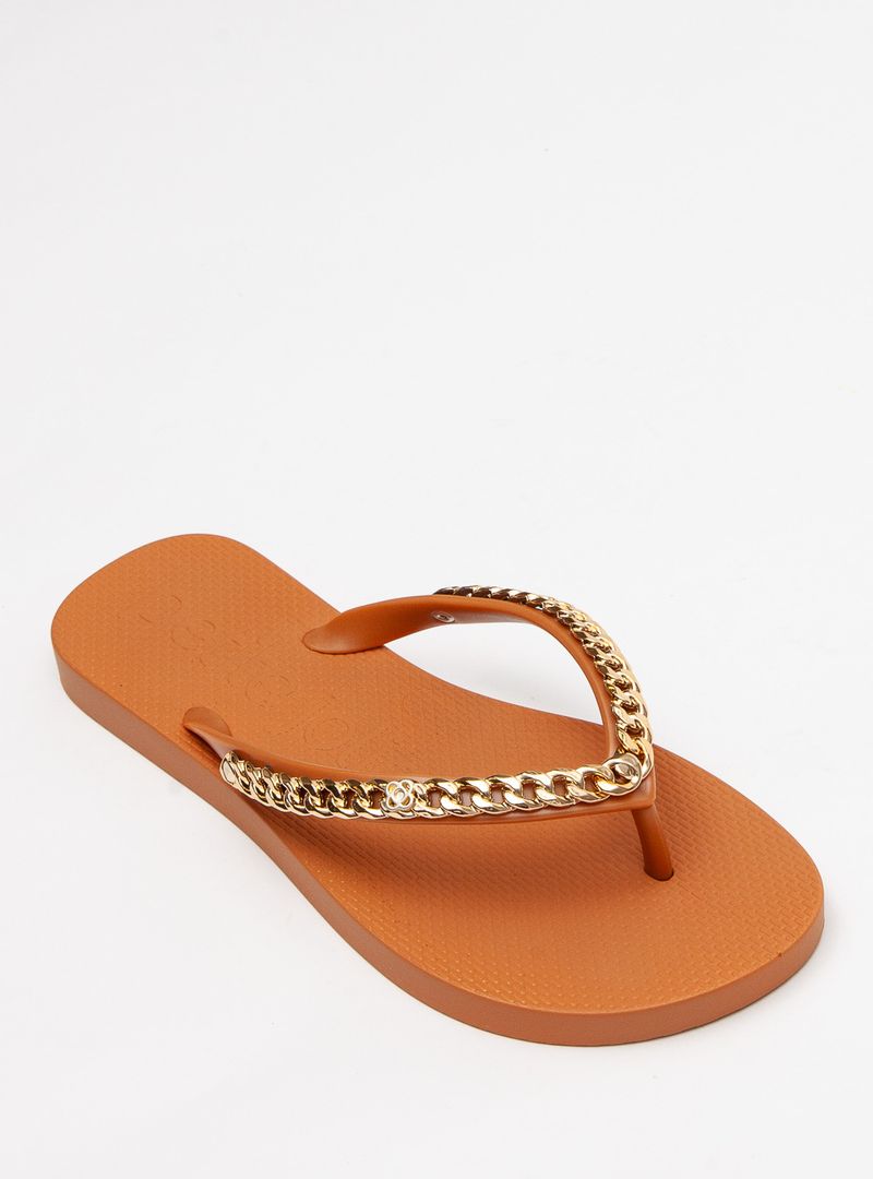 Chinelo Petite Jolie Fresh Doce De Leite PJ7122