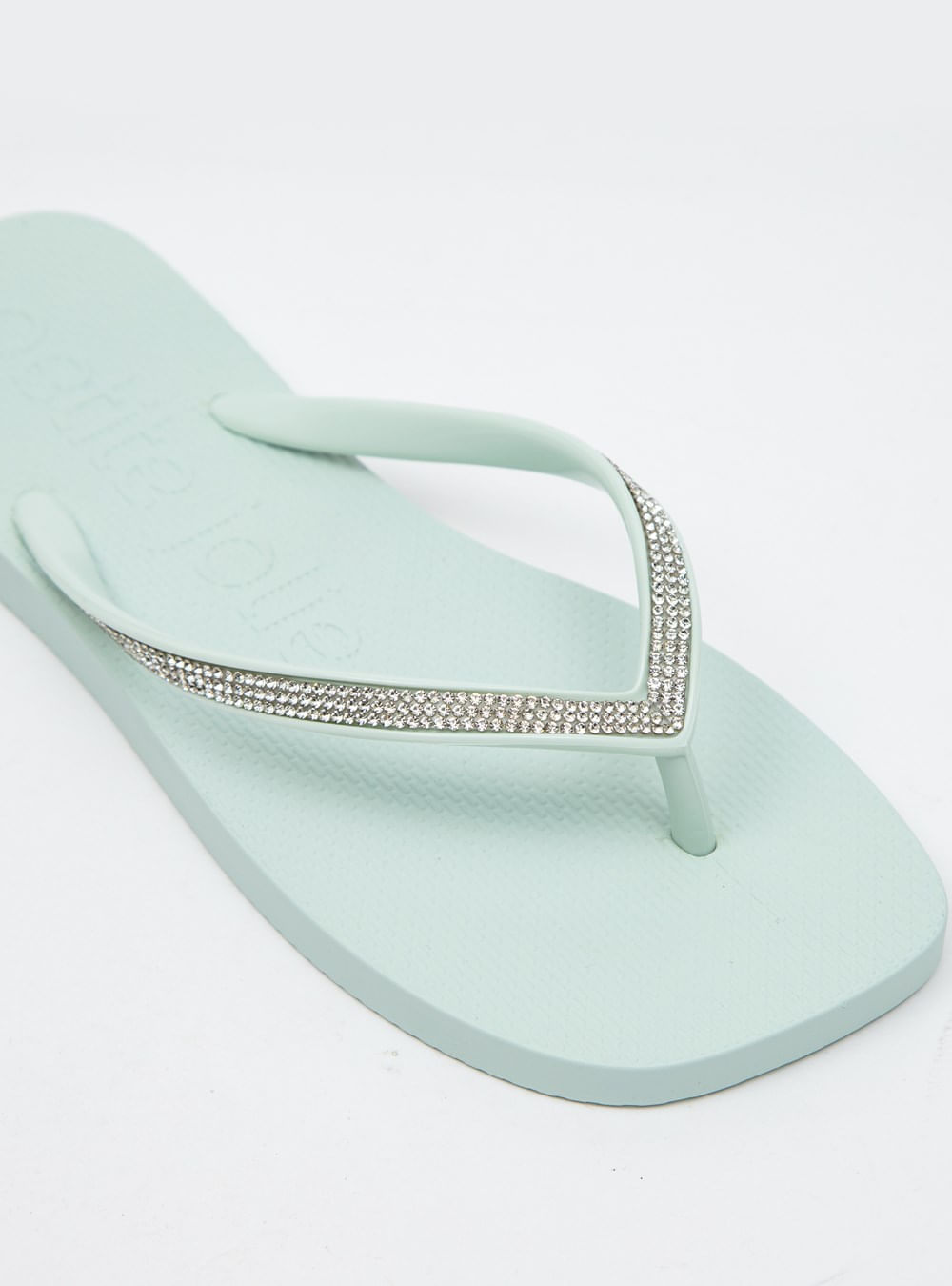Chinelo Petite Jolie Refresh Shine Soft Green PJ7404