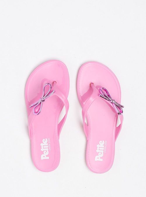 Chinelo Infantil Petite Jolie Lucky In Bubble Pink PJ7512IN