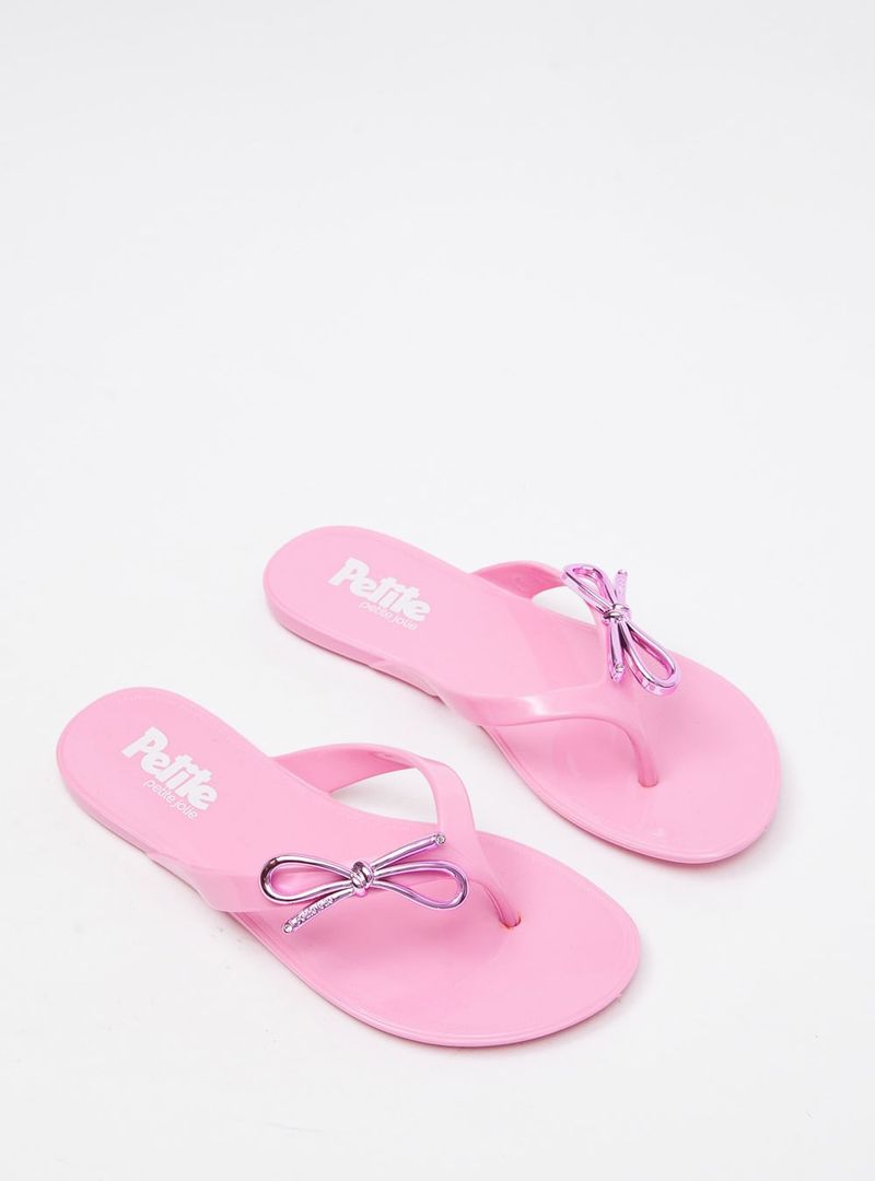 Chinelo Infantil Petite Jolie Lucky In Bubble Pink PJ7512IN