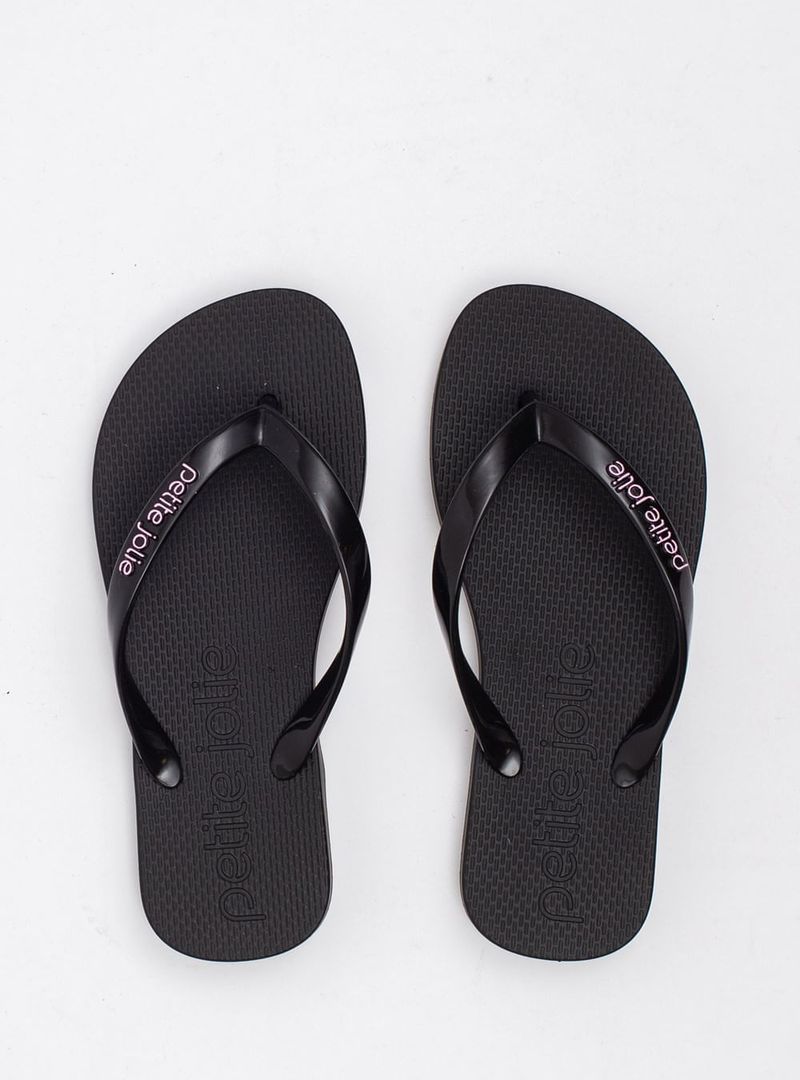 Chinelo Infantill Petite Jolie Fresh IN Preto PJ6901IN
