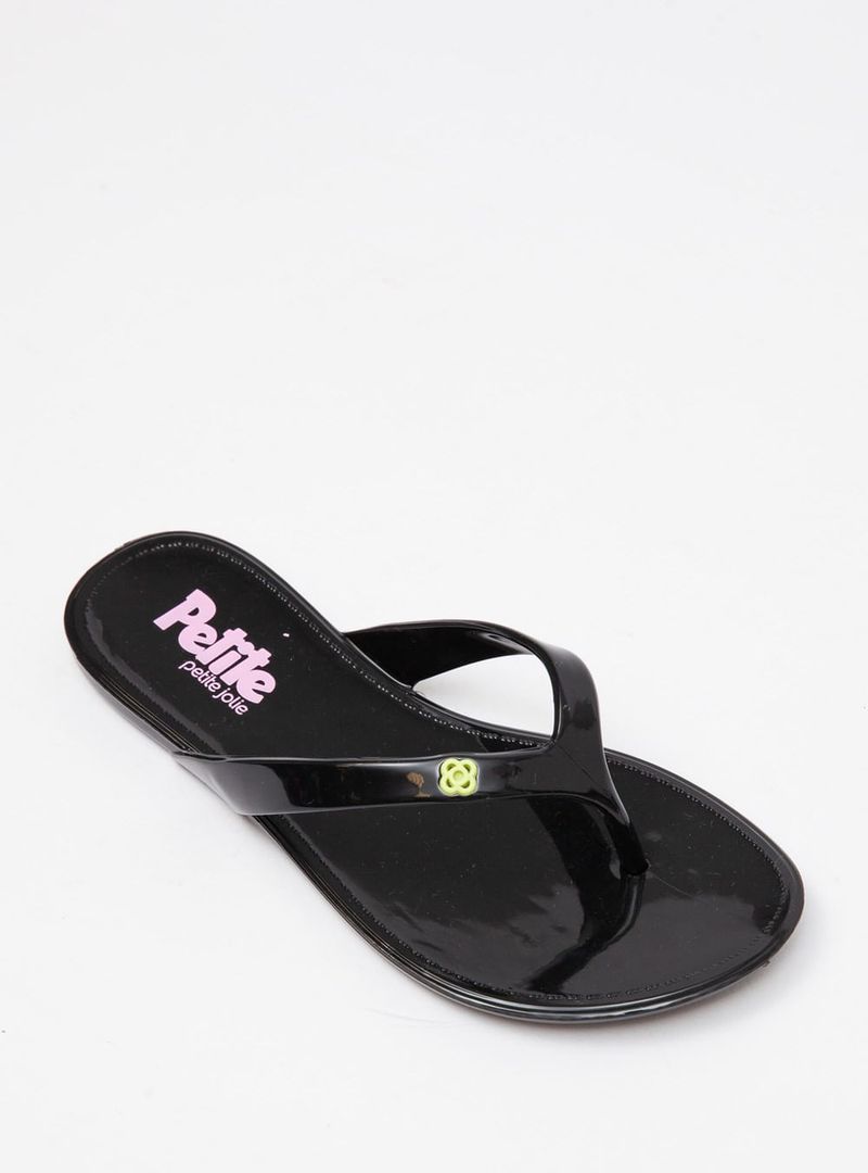 Chinelo IN Petite Jolie Lucky IN Preto/Bubble Pink PJ4420IN