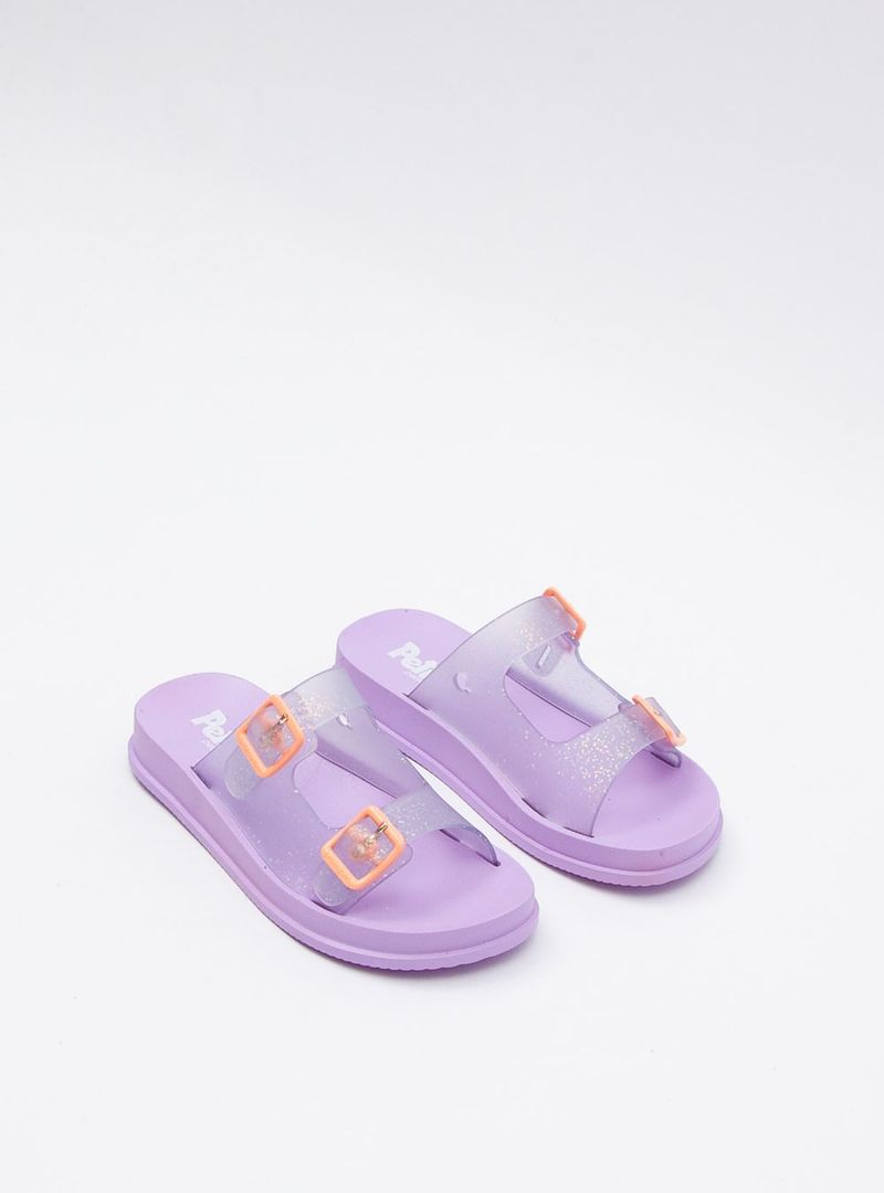 Chinelo Petite Jolie Cake IN Glitter Boreal/Lilac PJ6543IN
