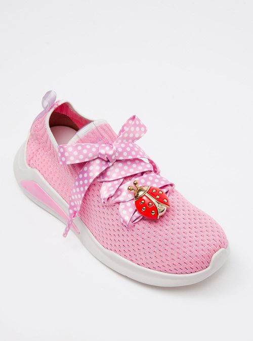 Tênis Infantil Petite Jolie Hype In Bubble Pink PJ6665IN