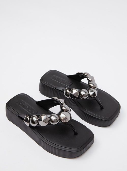 Chinelo Petite Jolie Hit Preto PJ7529