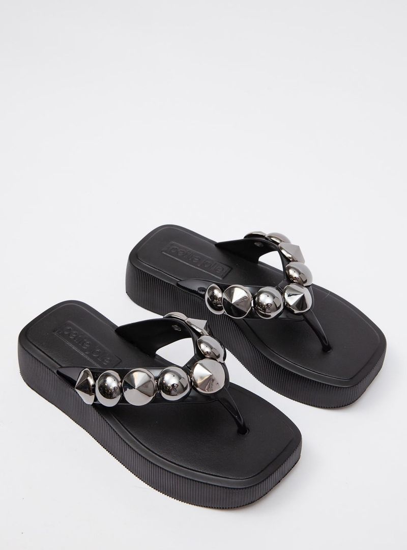 Chinelo Petite Jolie Hit Preto PJ7529