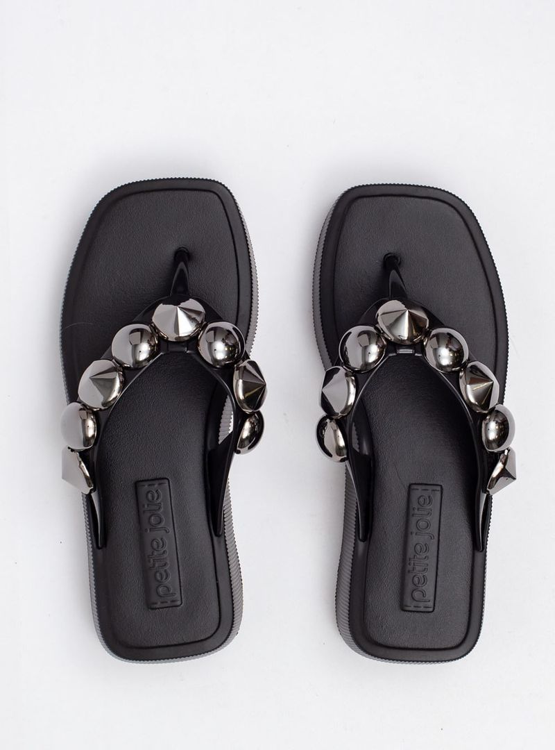 Chinelo Petite Jolie Hit Preto PJ7529