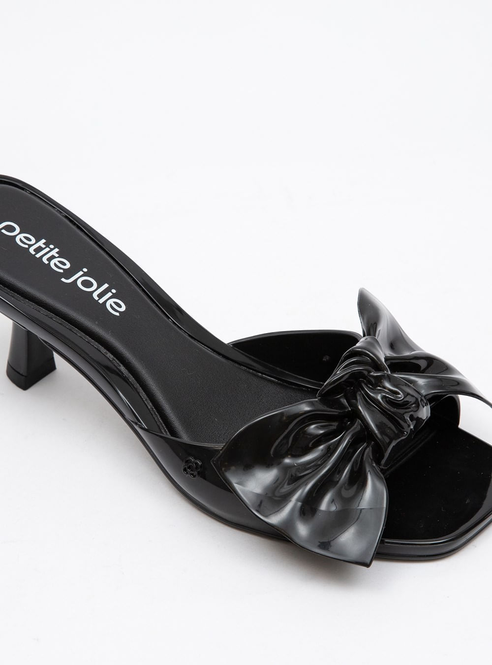 Tamanco Petite Jolie Icon Preto PJ7363