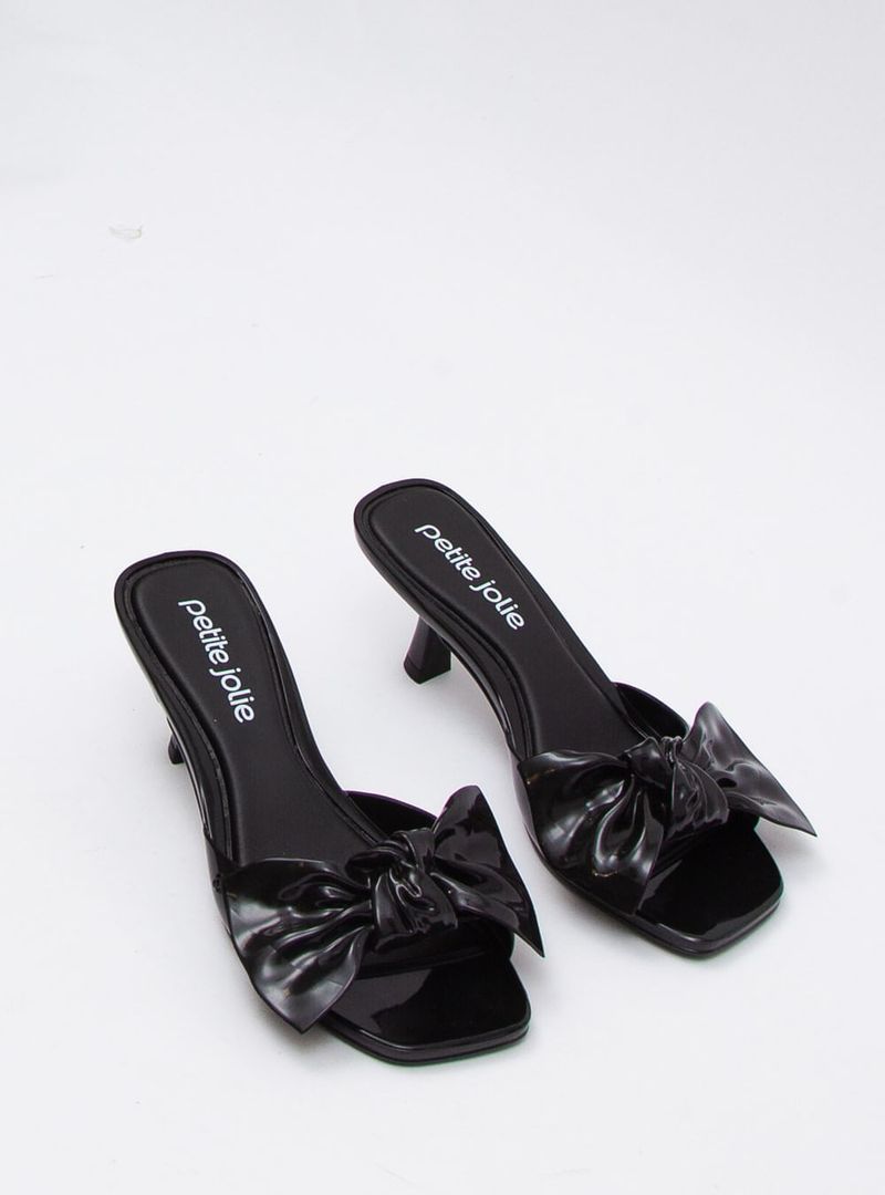 Tamanco Petite Jolie Icon Preto PJ7363