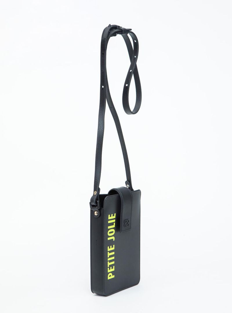Bolsa Petite Jolie Phone Case II Preto PJ10729
