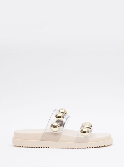 Chinelo Petite Jolie Ice Translucido/Marfim PJ7186