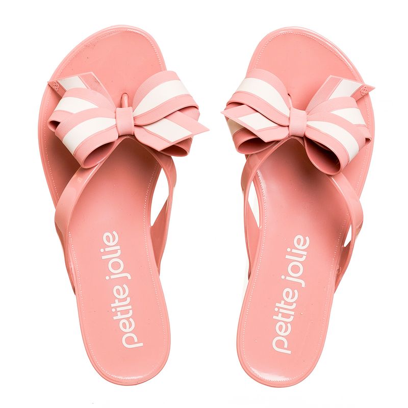 Chinelo Petite Jolie Lucky Rosa Antigo PJ5533