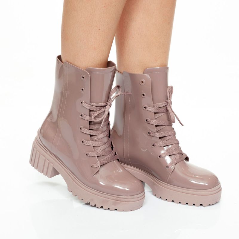 Bota Petite Jolie Strokes Taupe PJ5604